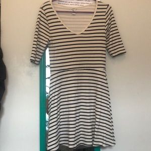 Striped Skater Dress